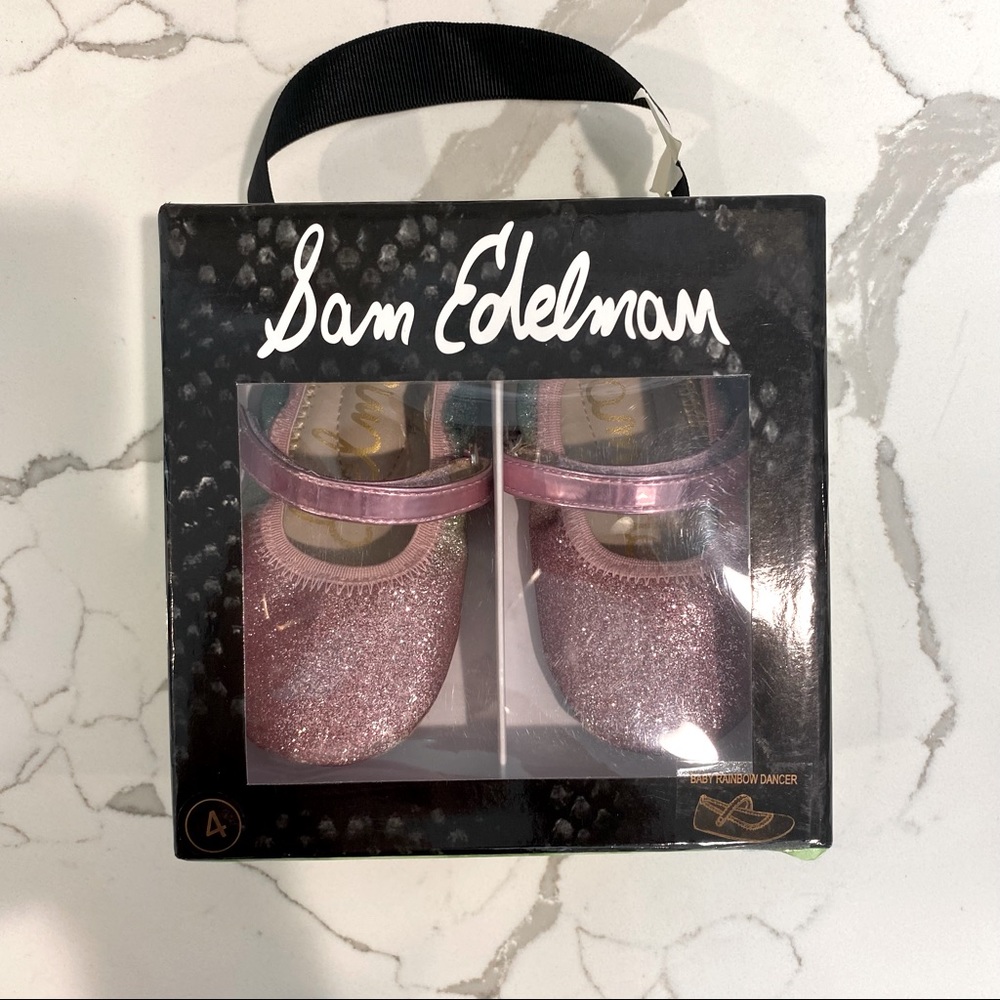 NWT Gift Box Sam Edelman Rainbow Dancer Flats Size: 4
